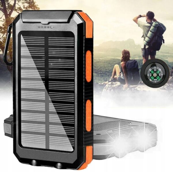 Napelemes 10000mAh power bank