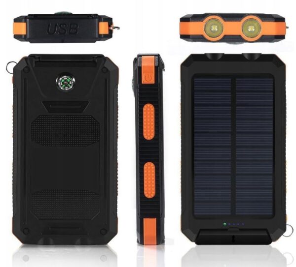 Napelemes 10000mAh power bank - Image 3