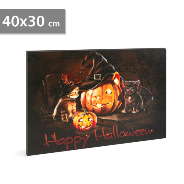 Halloween-i LED-es hangulatkép - 58400