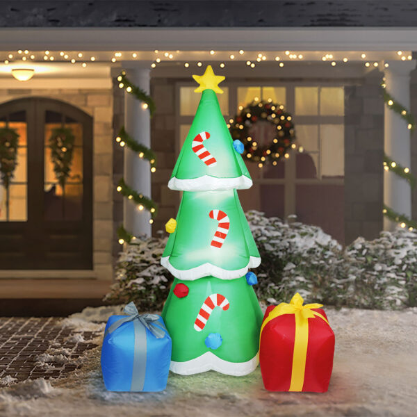 Felfújható karácsonyfa - 180 cm