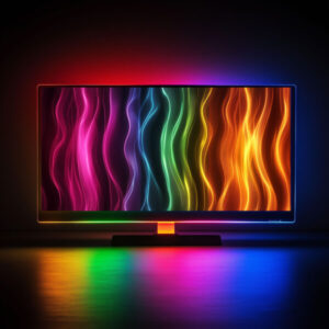 Smart TV fényfüzér - 30 RGB LED - 3 m