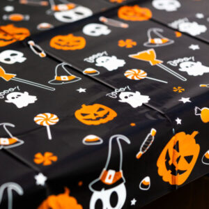 Halloween-i asztalterítő - apró motívumos