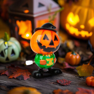 Halloween-i felhúzható ugráló tök