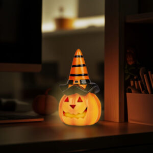 Halloween-i LED-es tök
