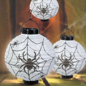 Halloween-i lampion - pókhálós