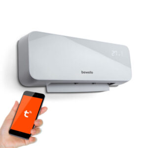 Smart fali hősugárzó - 1000/2000W - Tuya - opál
