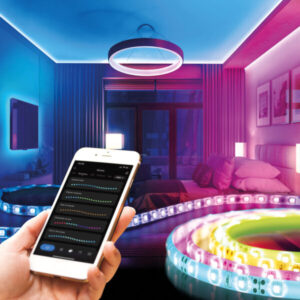 RGB SMD okos LED szalag - 30 LED/m - 2x5 m/csomag - 55860