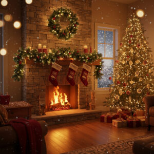 Fenyő girland, 200 cm - 56453