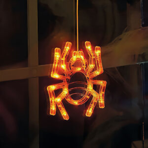 Halloween-i világító dekoráció - pók