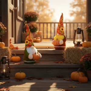 Őszi manó tökkel - 2 féle