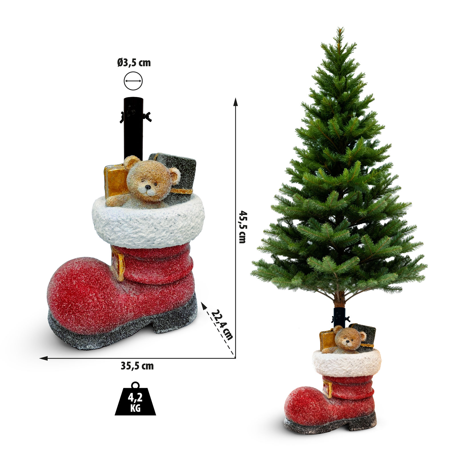 Csizma Karácsonyfatalp 3 Csizma Karácsonyfatalp - Image 3