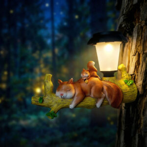 Szolár állatfigura - mókus