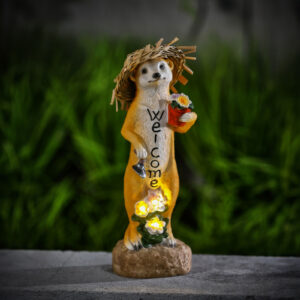 Szolár állatfigura - szurikáta