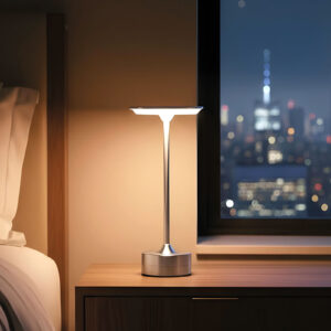 Asztali lámpa, ezüst színű - 12502C