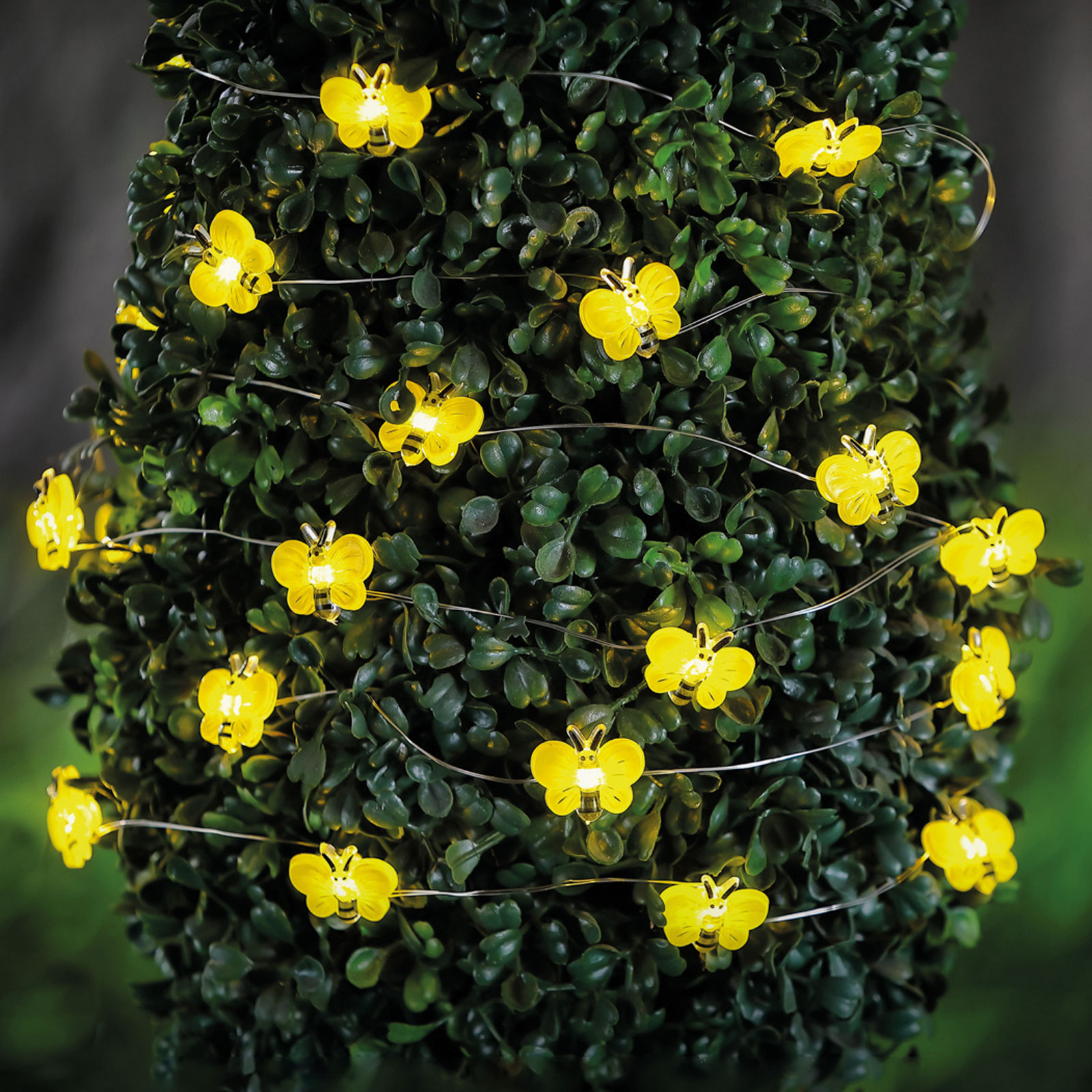 Napelemes fényfüzér - méhecske 1 Napelemes fényfüzér - méhecske