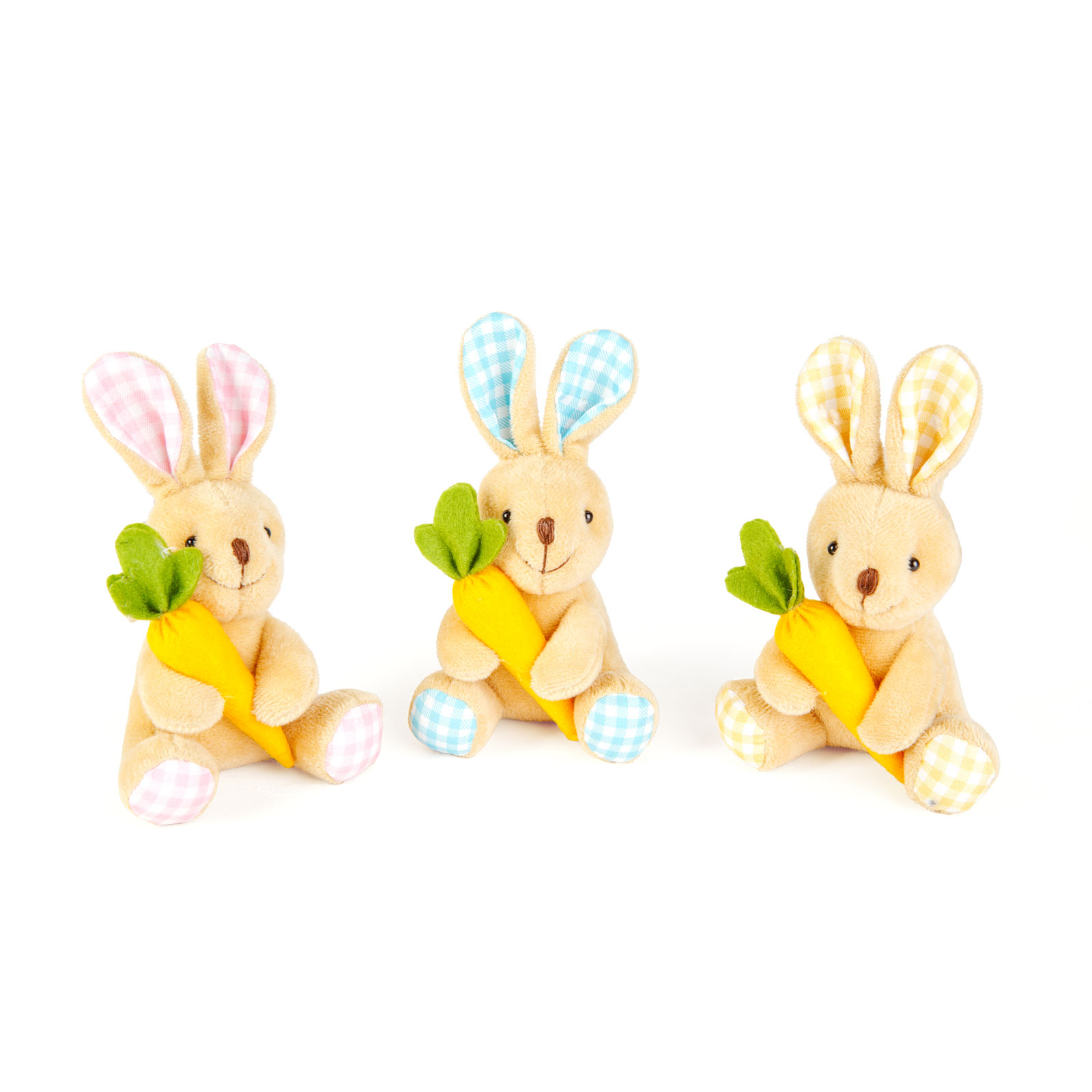 Textil dekoráció - nyuszi - 15 cm - 3 féle 2 Textil dekoráció - nyuszi - 15 cm - 3 féle - Image 2