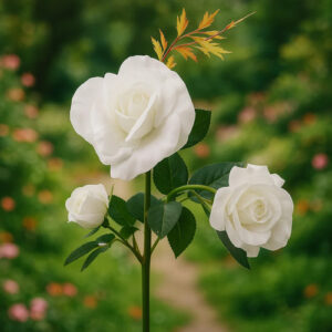 Rózsa alakú napelemes