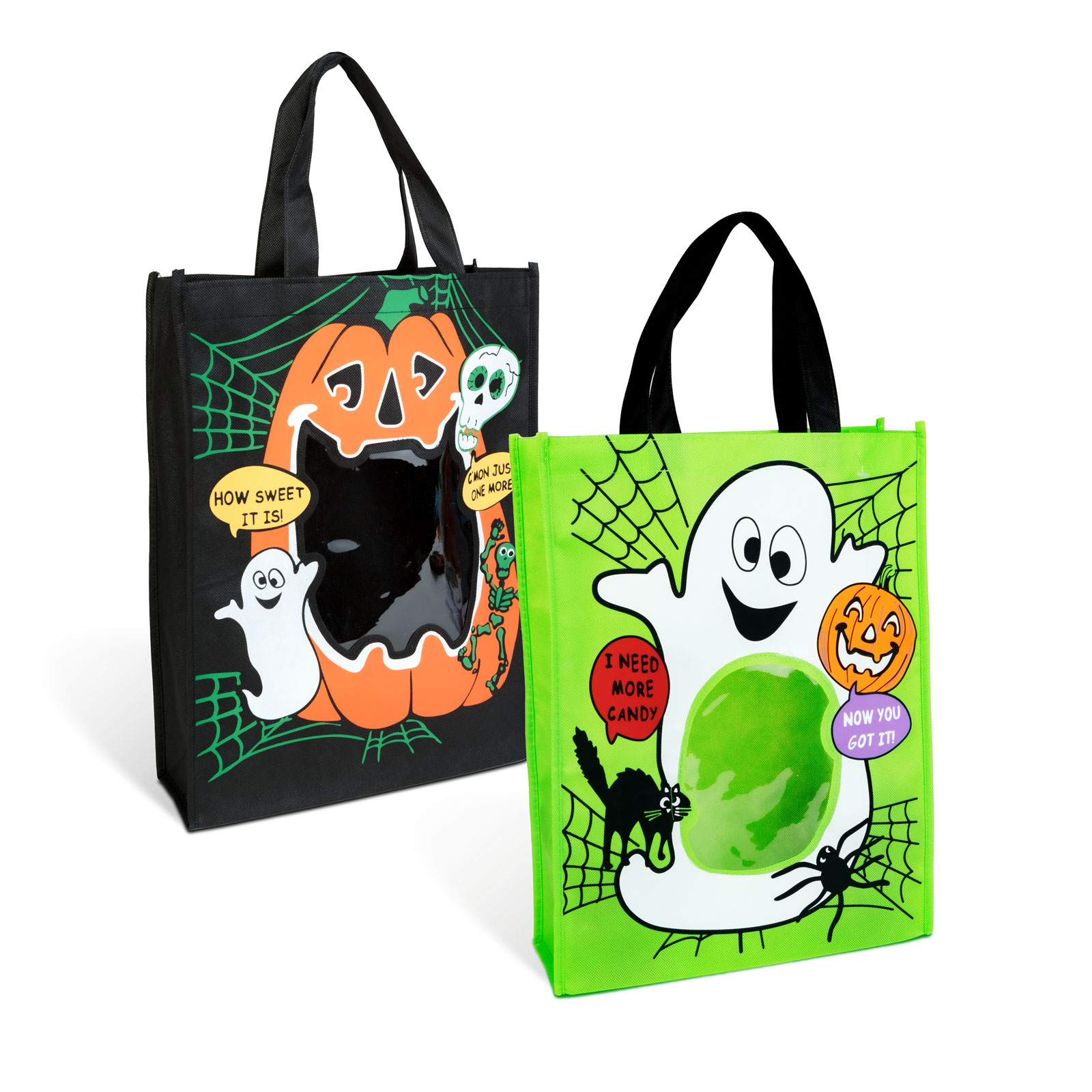 Halloween-i táska - ablakkal - 40 x 30 x 10 cm - 2 féle 1 Halloween-i táska - ablakkal - 40 x 30 x 10 cm - 2 féle