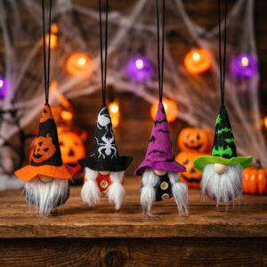 Halloween-i felakasztható manók, 4 féle