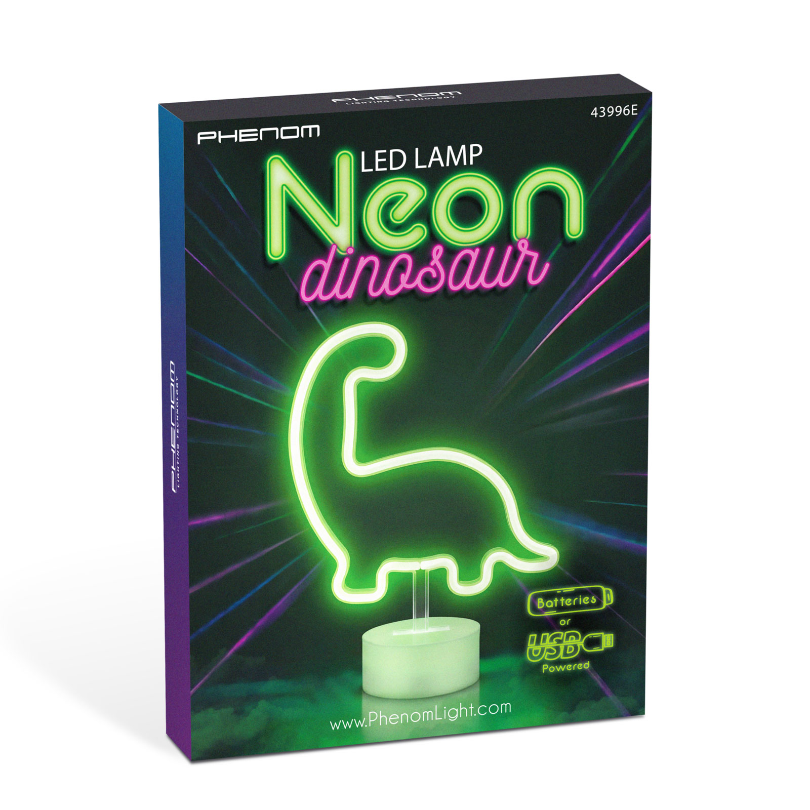 Neon LED lámpa - zöld dinoszaurusz 3 Neon LED lámpa - zöld dinoszaurusz - Image 3