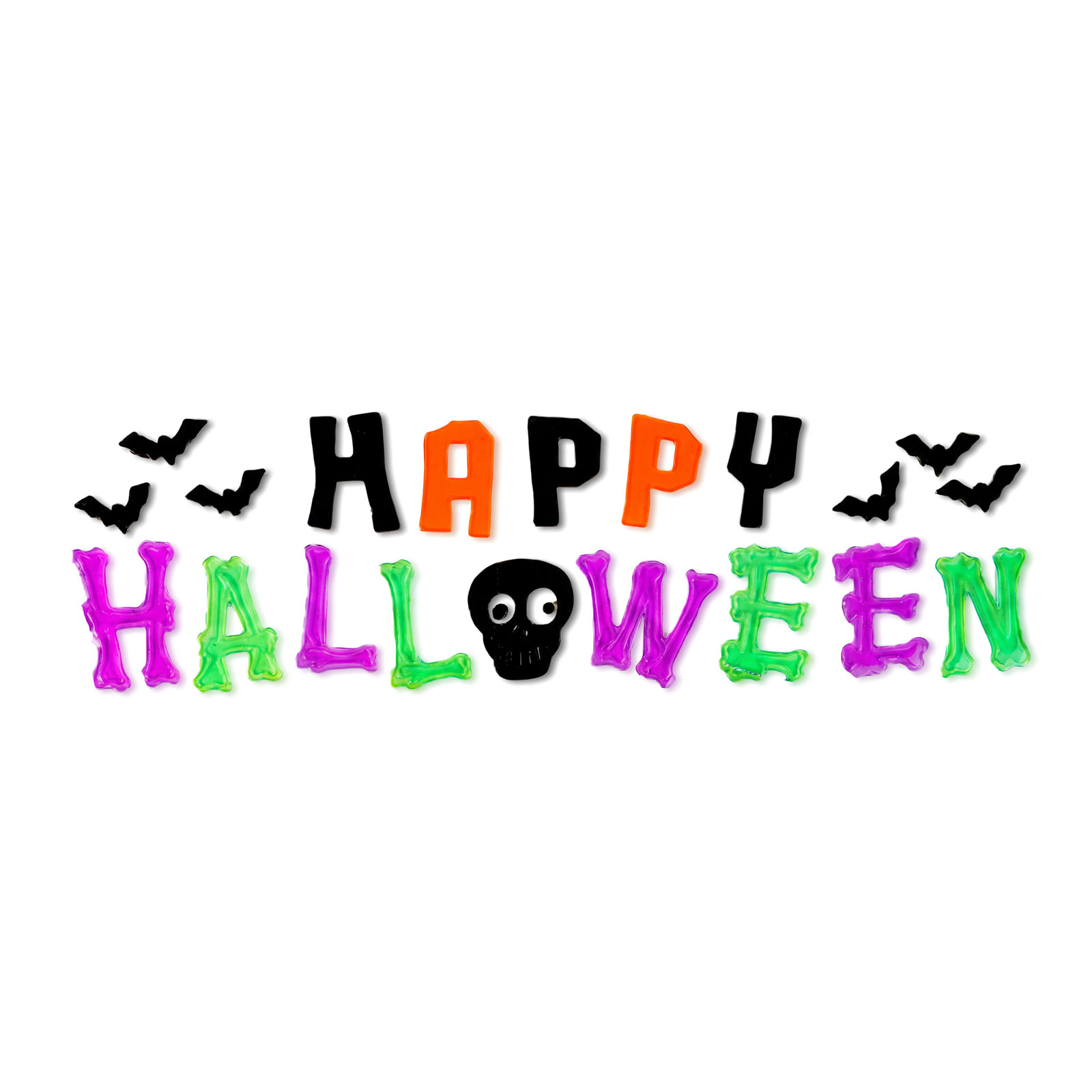 Halloween gél ablakmatrica szett - 50 x 15 cm - 2 féle 4 Halloween gél ablakmatrica szett - 50 x 15 cm - 2 féle - Image 4